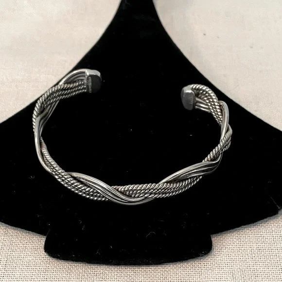 925 Silver Mexico Adjustable Bracelet - Picture 1 of 5